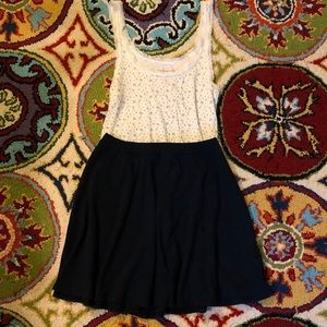 Navy blue Hollister Skater Skirt